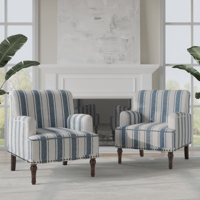 Arian 73 Cm Wide Linen Armchair