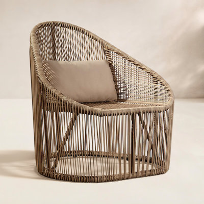 Wicker Outdoor Lounge Chair
