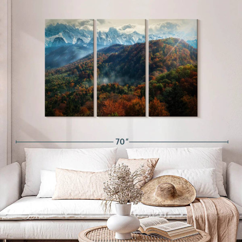Alvord Autumn In The Alps, 32" H x 50" W