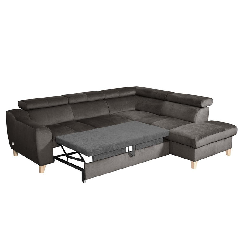 Avajane Corner Sofa Bed, No, Right Hand Facing, Dark Gray