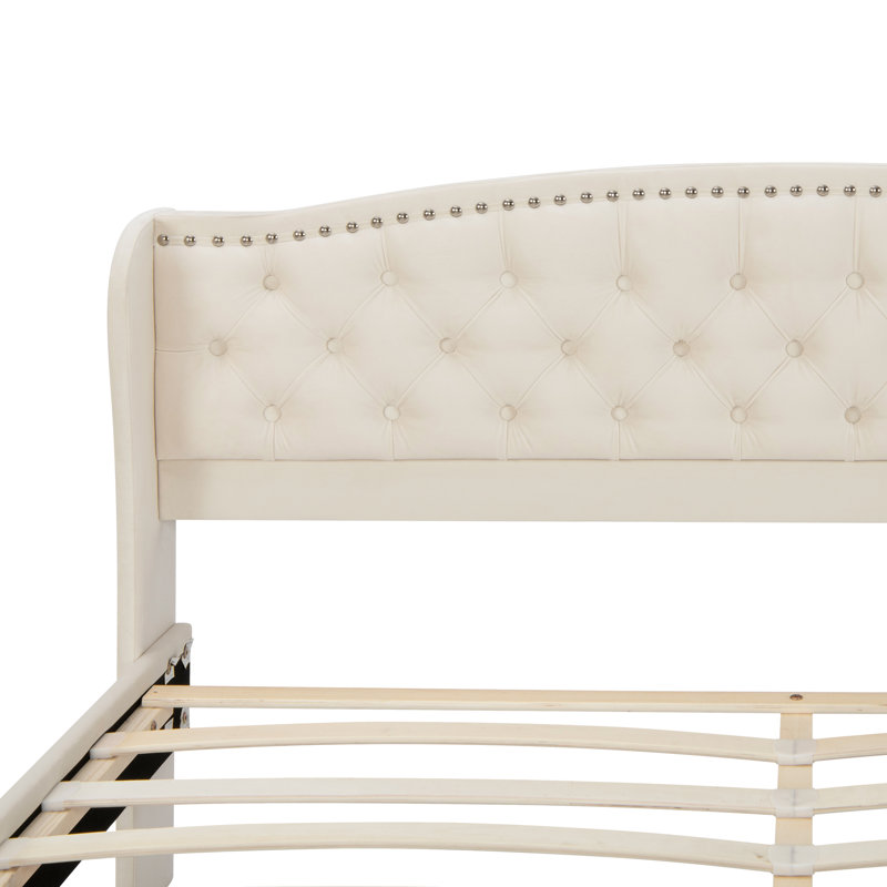 Bonvale Upholstered Bed, European Kingsize (160 x 200cm)