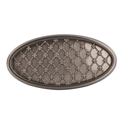 Cup Pattern Cabinet Drawer Pull For Kitchen And Cabinet Hardware 3" Center To Center Satin Nickel