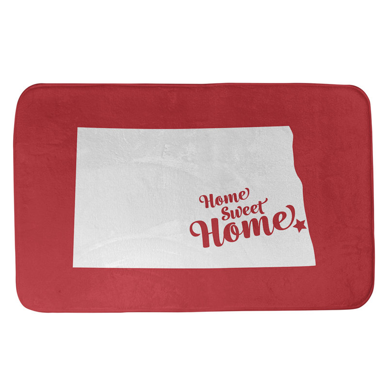 Tapis pour salle de bain allentown pennsylvanie, l 21 po x L 34 po, Bleu, Fargo