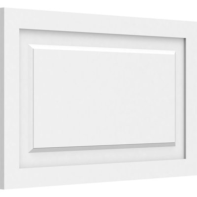 Panneau mural Harrison 3D en blanc