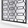 Linea Maze 34" W x 72" H Screen Frameless Fixed Glass Panel with Clear Max Technology