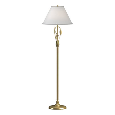 Lampe sur pied en fer forgé