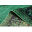 Tapis transitionnel de couleur verte 6 pi 5 po x 9 pi 9 po