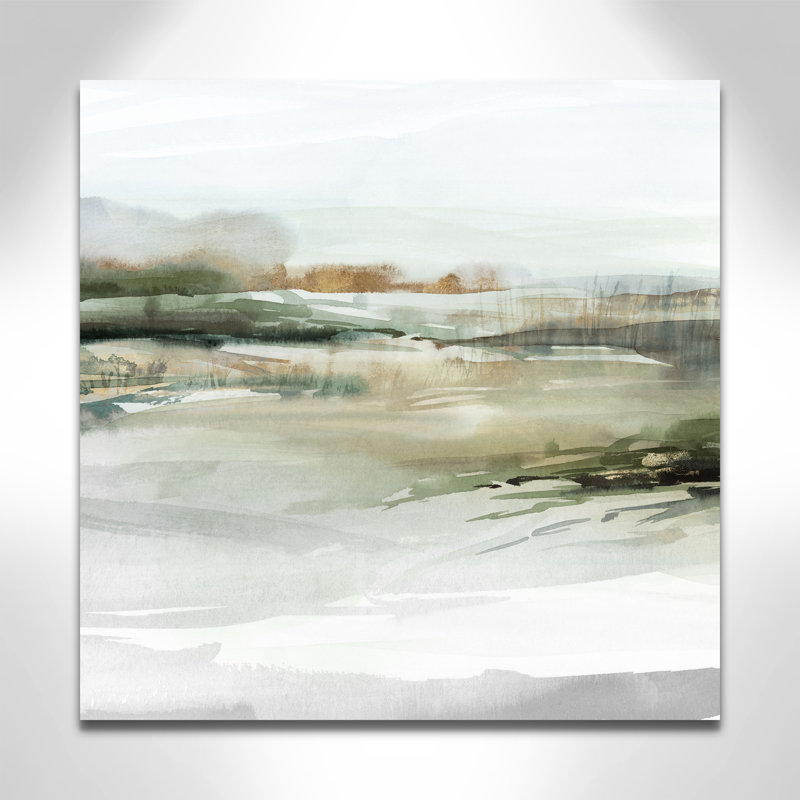 «Prologue II» par Isabelle Z, Sans cadre, l 24 po x H 24 po, Toile tendue