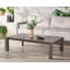 Table basse d'extérieur en aluminium Berns
