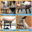51.5cm Wide Tufted Patchwork Footstool Ottoman