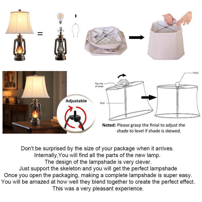 Kaylyn 25" Resin Table Lamp Set With Night Light And USB Ports
