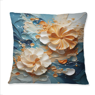 Coussin Whirling Embrace - Abstract Spirals