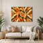 Fruit Persian Melon Brown Metal Wall Art-1285288053