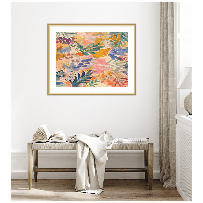 «Flower Market» par Amy Lighthall, reproduction d'art encadrée