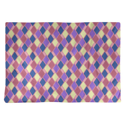 Napperon en coton 18 "Retro Diamonds