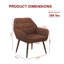 Fauteuil d'appoint Edgecombe