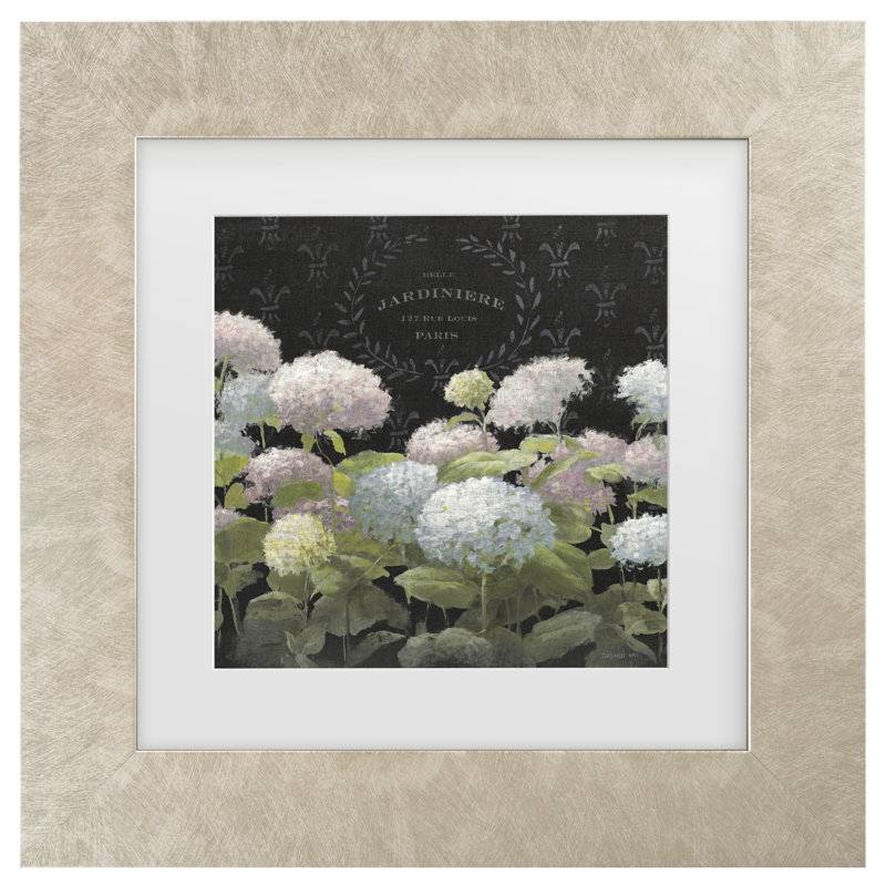 «Colomb Danhui Nai La Belle Jardiniere», art encadré, H 14,5 po x l 14,5 po, Cadre crème
