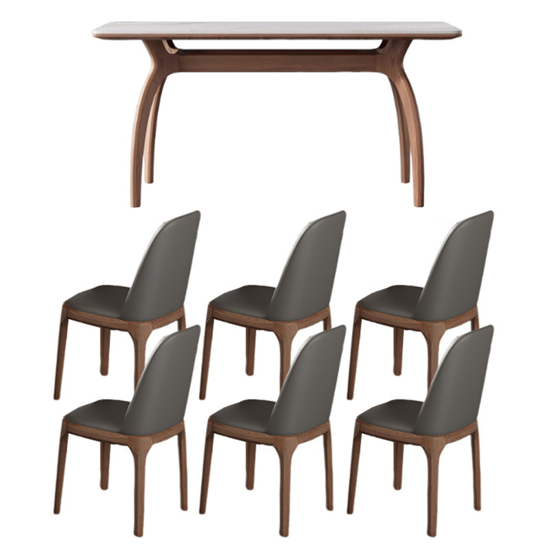 Table de salle à manger Modern, H 29,92 po x L 55,11 po x l 31,49 po
