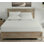 Housse de protection pour matelas à fermeture à glissière hypoallergénique et imperméable