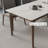 Small household rectangular solid wood table set-110329709