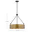 Luminaire suspendu tambour 4 lumières Arthuree-1405451305-1405451318