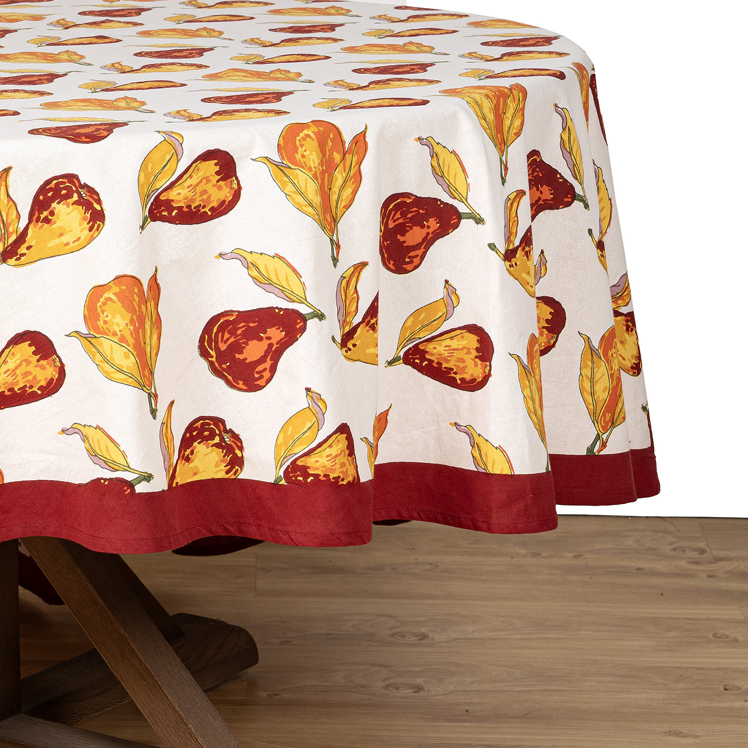 Carla Floral Tablecloth, 70" Round