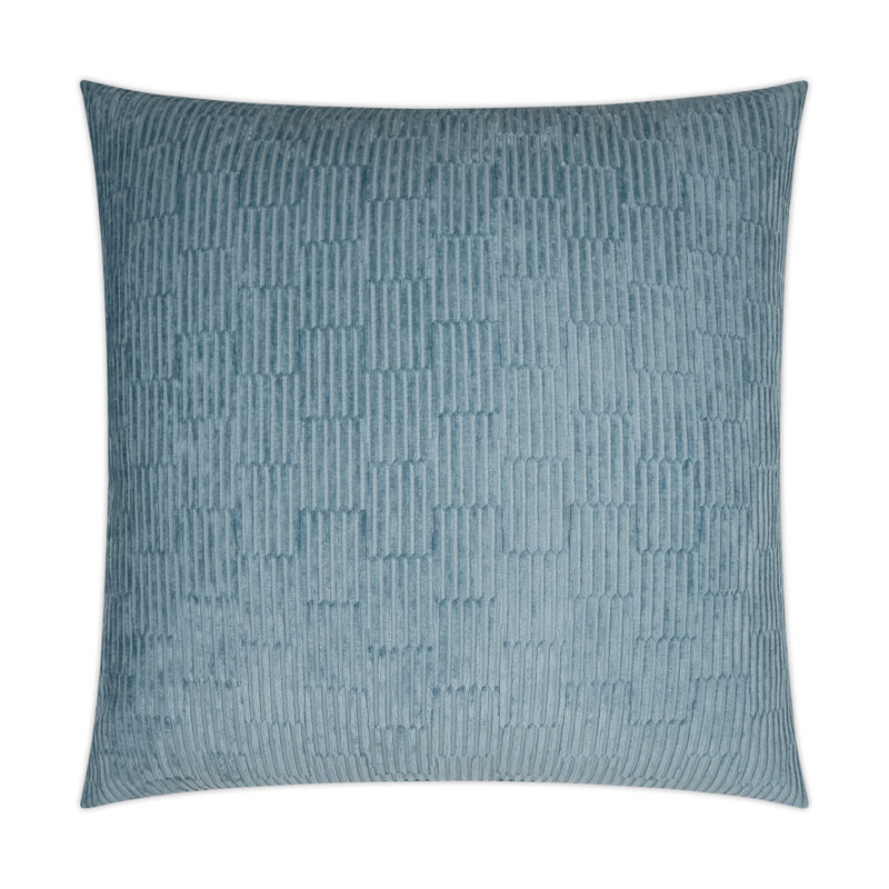 Coloroid No Decorative Addition Reversible Throw Pillow, Lagoon, Square 20"