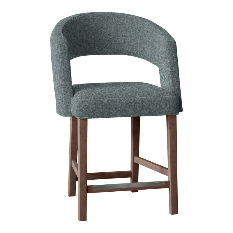 Tabouret de comptoir 26 po Bryant, Noyer, Oasis 9508