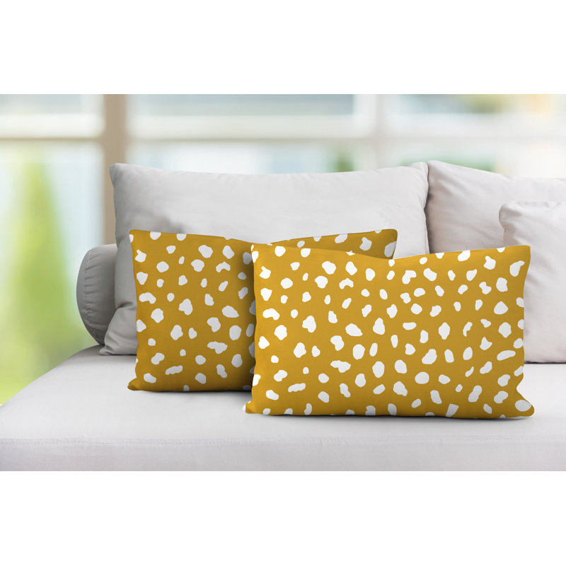 Coussin intérieur / extérieur Lumbar, Jaune