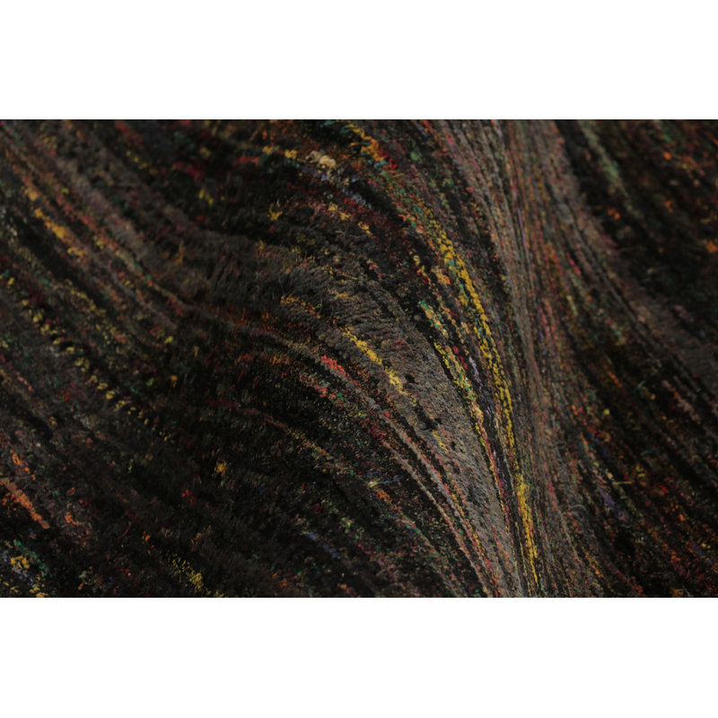 Textural One-of-a-Kind 9'x12 Hand Knotted Area Rug