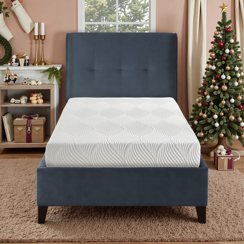 Premium 10-Inch Gel-Infused Memory Foam Mattress with Tencel Cover, Firm Support, CertiPUR-US Certified, Adjustable Bed Friendly, Mattress in a Box for Enhanced Sleep Quality - Twin/Full/Queen/King/Cal King Size