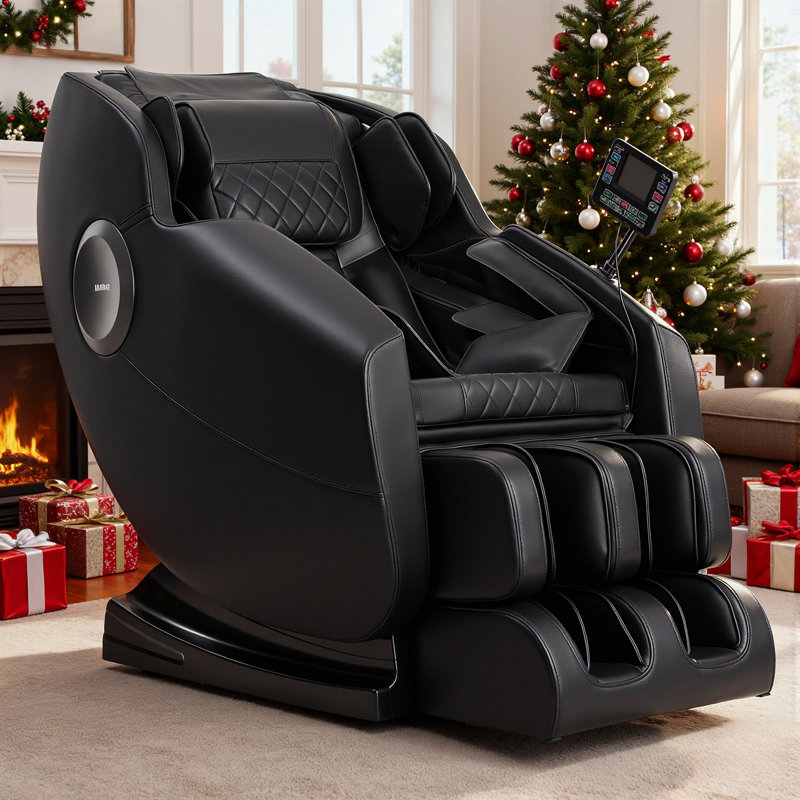 2026 Massage Chair with Full Assembly, Zero Gravity Full Body Massage Chair, Shiatsu Recliner with 14 Massage Points, Lumbar & Calf Heating, 20 Auto Modes, Spacious Massage Area, Bluetooth Speaker, Touch Screen Controller
