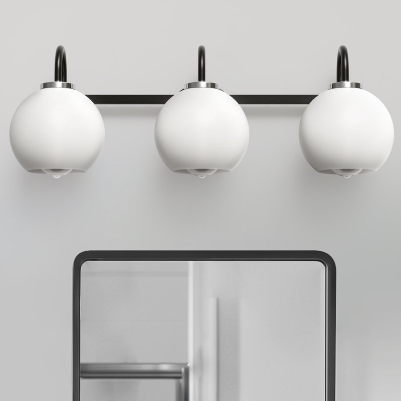 Meuble-lavabo moderne 3 lumières Cantara