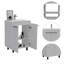 Meuble-lavabo simple avec plateau 23,62 Zanaia