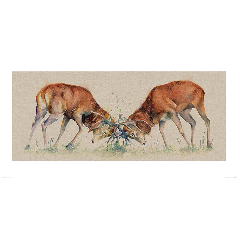 Winner Takes All by Jane Bannon - No Frame Painting, 50 cm H x 100 cm W x 0.01 cm D