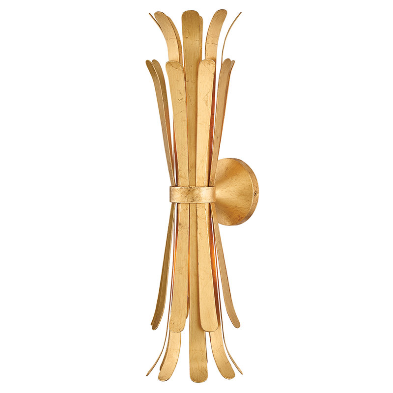 Hinkley Reina Sconce, Distressed Brass