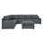 Calianna Upholstered U-Shaped Sectional Reversible-523582484