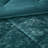 Felicia Teal Crushed Velvet 3-Piece Twin/Twin XL Comforter Set with Throw Pillow-1733566504-1733566519