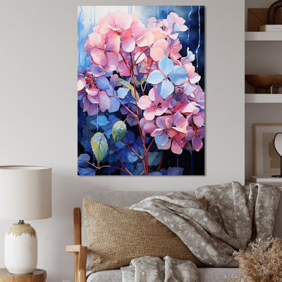Hortensias bleus et mauves I