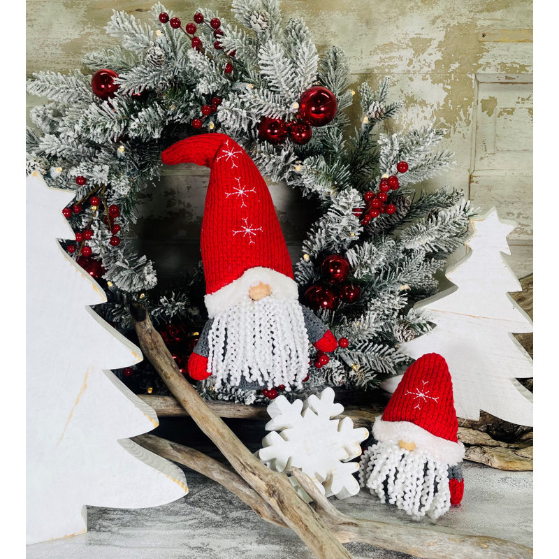 Gnome Santa Rag Beard, H 6 po x l 5 po x P 3 po