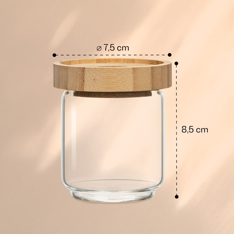 Glass Jar, 95cm H x 75cm W x 75cm D