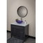 Plateau de meuble-lavabo simple en pierre 37 po Eden Terrazzo-100655333