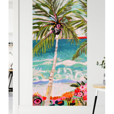 Murale l 8 pi x l 45 po palm tree wimsy i Kerwin