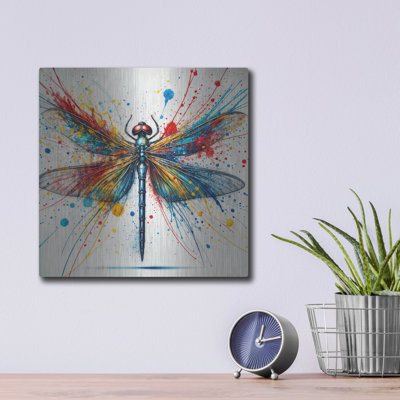 «Dragonfly» par Rey Klimt, art mural en métal