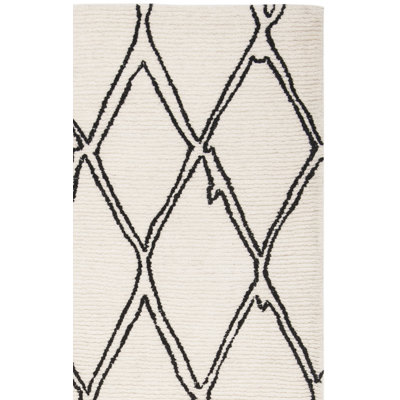Samaira Hand Tufted Wool Geometric Rug