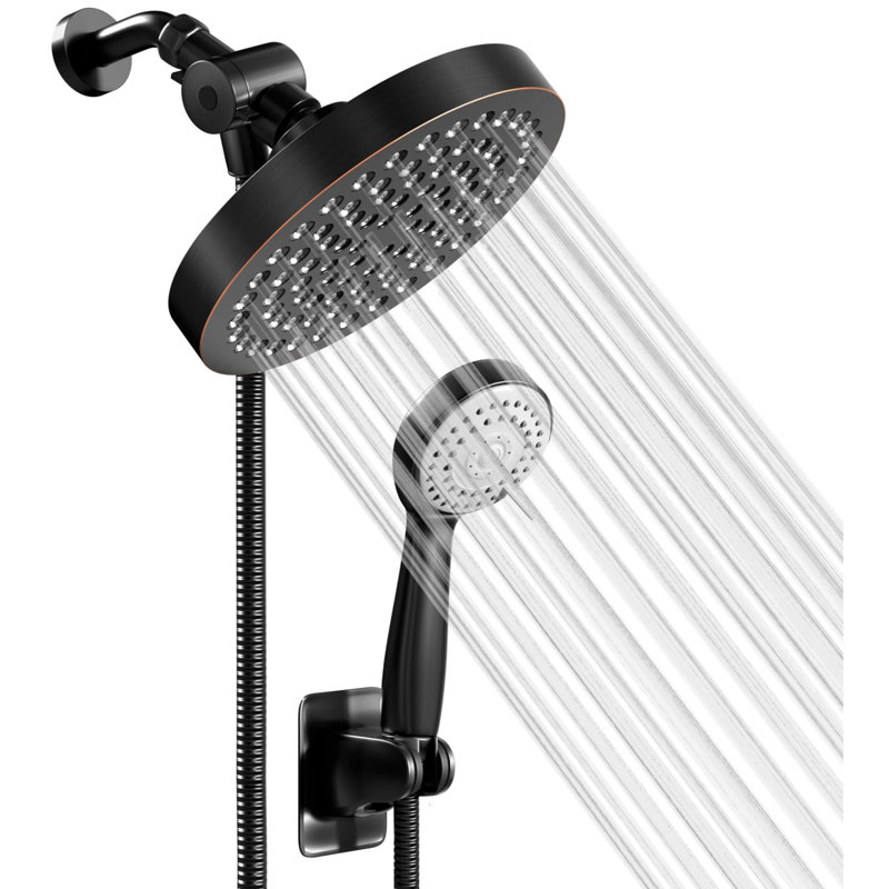 Rain Dual Shower Head 2.5 GPM GPM