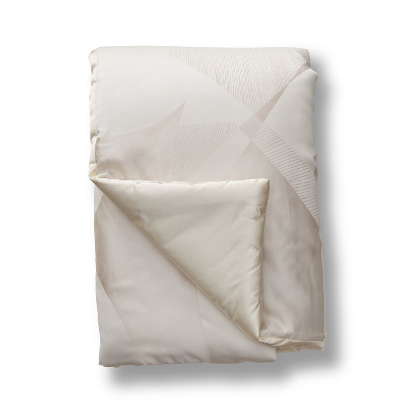 Clio Throw Blanket, Pearl