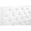 Tête de lit blanche très élégante et confortable. L 78 po x H 53 po Assemblage requis. Décoration décontractée pour chambre à coucher. Matériau PU rembourré de mousse pour la longévité du confort du lit. 41 à 53 po de hauteur. Nécessaire. Style-1501387957