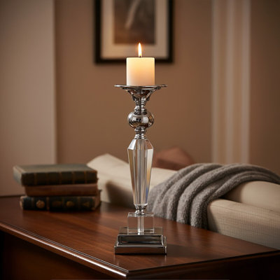 Iron Tabletop Candlestick