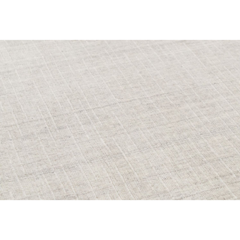 Tapis ivoire noué à la main de haute qualité